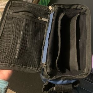 Blue INNOVA disc golf bag